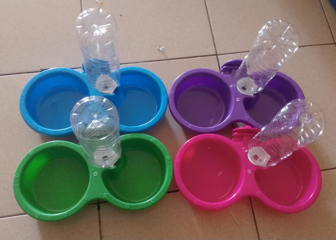 Bowl single dan double gantung jepit kandang